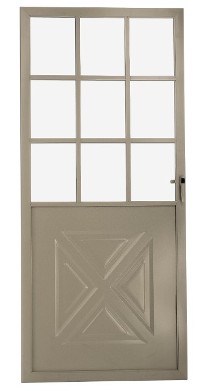 Screen Door with Elegant Design